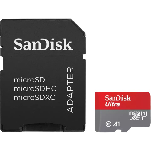 Карта памяти SanDisk Ultra microSDXC 128GB (SDSQUAB-128G-GN6MA) Class 10, UHS-I, R 140 МБ/с