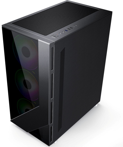 Корпус Formula V-Line 7713 черный без БП ATX 3x120mm 6x140mm 2xUSB2.0 1xUSB3.0 audio bott PSU