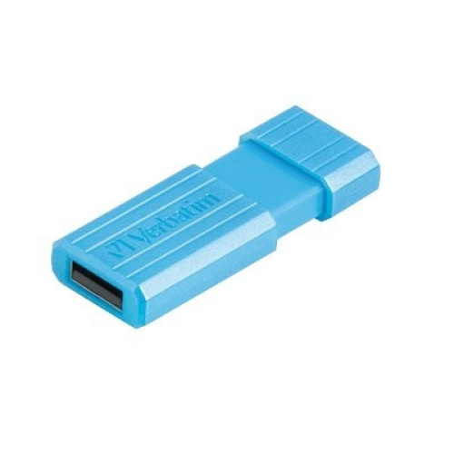 Flash Drive Verbatim PinStripe, 8GB USB 2.0, Синий (47398)