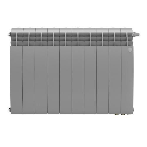 Биметаллический радиатор отопления Royal Thermo BiLiner 500 Silver Satin VR80 10 секций