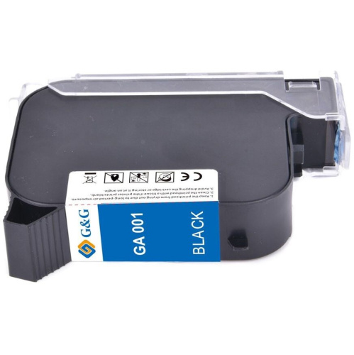 Картридж струйный G&G GA-001BK черный (42мл) для G&G GG-HH1001
