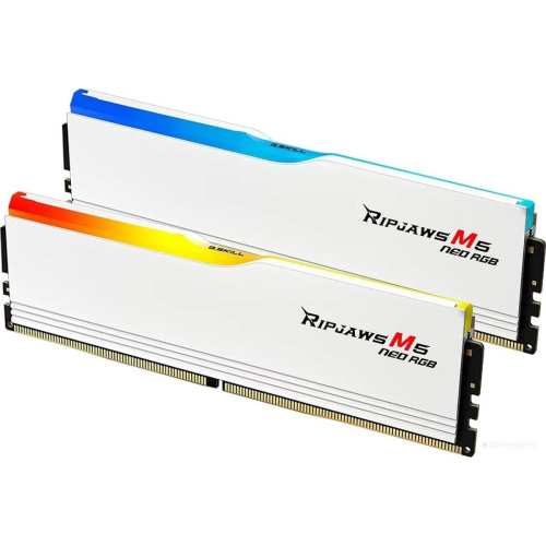ОЗУ G.Skill Ripjaws M5 Neo RGB 32GB (F5-6000J2836G16GX2-RM5NRW) DDR5 White