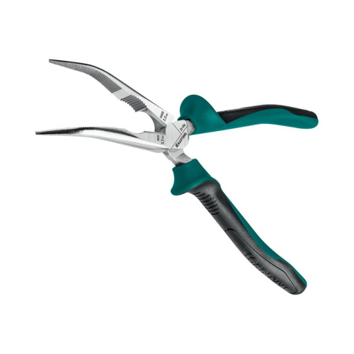 Тонкогубцы KRAFTOOL 22011-4-20 z01 изогнутые, 200 мм