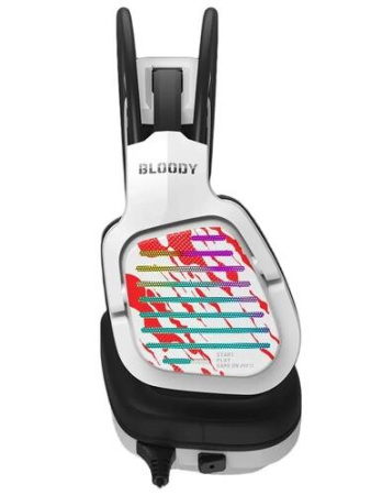 Проводные наушники A4Tech Bloody G565 белый