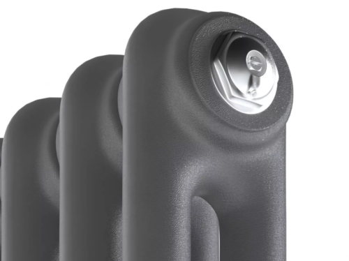 Стальной трубчатый радиатор Rifar Tubog 2180/8 нижнее подключение DV2 титан