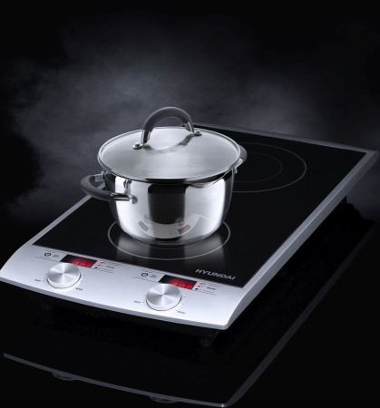 Плитка Hyundai HYC-0103 серебристый/черный