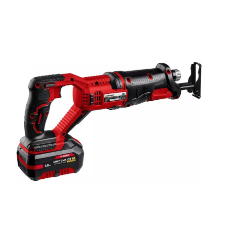 Пила сабельная ЗУБР СПЛ-185-41, 1 АКБ (4Ач), в коробке