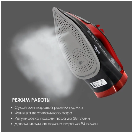 Утюг ATLANTA ATH-5579 Black