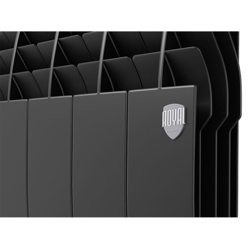 Биметаллический радиатор отопления Royal Thermo BiLiner 350 Noir Sable VR 8 секций