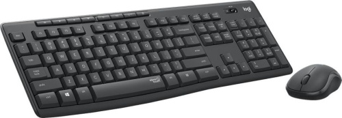 Клавиатура+ мышь Logitech MK295 Silent Wireless Combo Graphite (920-009807)