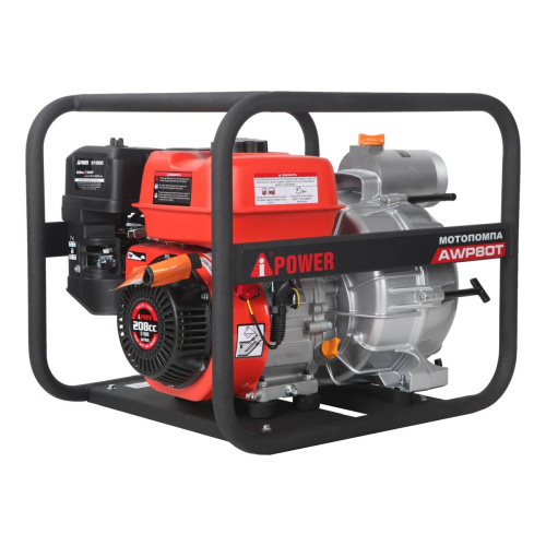 Мотопомпа A-ipower AWP80T бензиновая для грязной воды