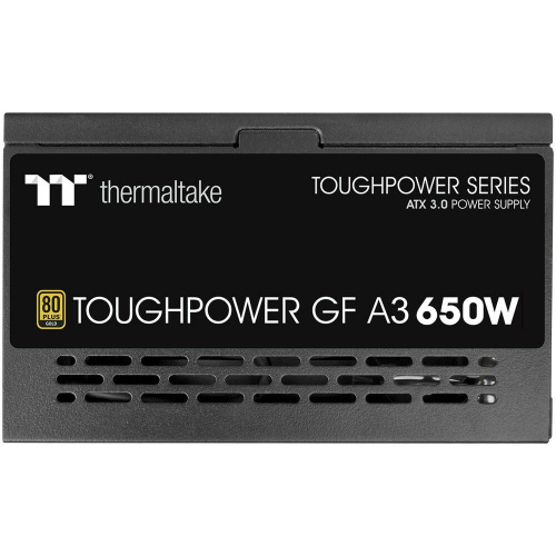 Блок питания Thermaltake Toughpower GF A3 (PS-TPD-0650FNFAGE-H) /0650W/Fully Modular/Non Light/Full Range/Analog/80 Plus Gold/EU