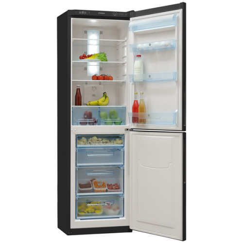 Холодильник Pozis RK FNF-172 b (R) черный вертикальные ручки