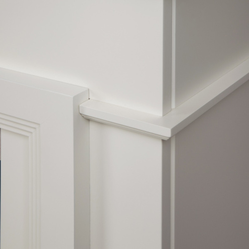 Портал каминный из МДФ RealFlame Marco 36 молочный, под очаги Joker 36 и Flash 36