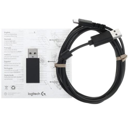 Беспроводные наушники Logitech G435 черный