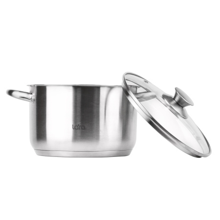 Кастрюля LARA LR02-270 Афина нерж