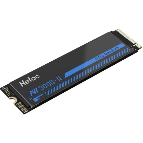 SSD Netac NV3000 (NT01NV3000Q-512-E4X) 512Gb M.2 2280, PCI-E 3.0 x4, 3D NAND, 3000/1200MBs, NVMe, heatsink