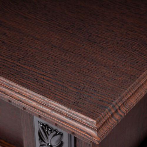 Электрокамин RealFlame Lilian DN орех с очагом 3D Olympic