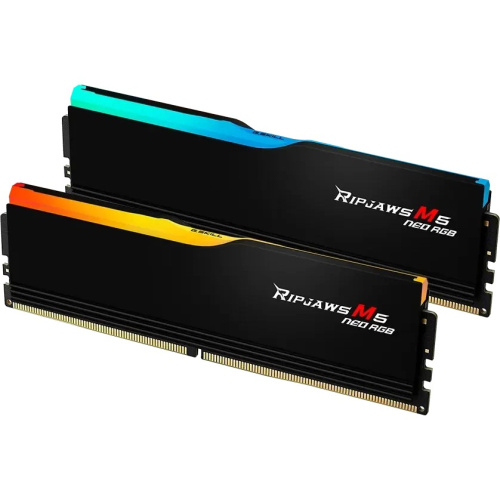 ОЗУ G.SKILL Rip Jaws M5 Neo RGB 96GB (F5-6000J3036F48GX2-RM5NRK) (2x48GB) DDR5 6000MHz CL30 (30-36-36-96) 1.35V / Black