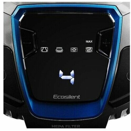 Пылесос Doffler VCB 2490 BL серый/синий