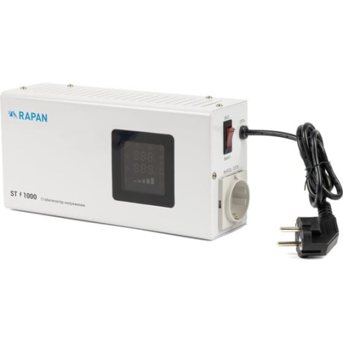 Стабилизатор напряжения БАСТИОН Rapan ST-1000 белый (8900)