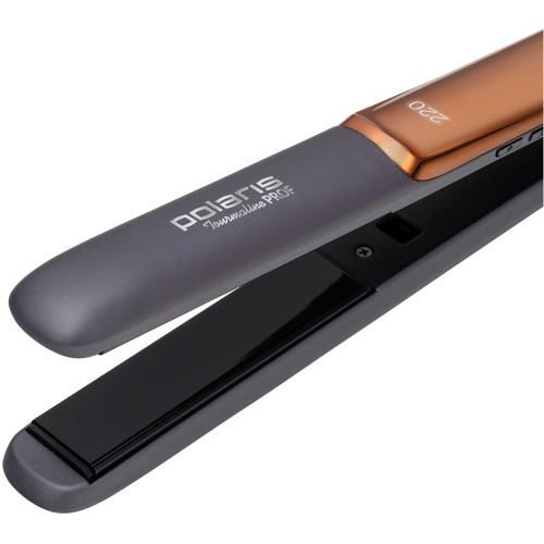 Выпрямитель Polaris PHSS 2098TTi Tourmaline PROF черный/розовое золото