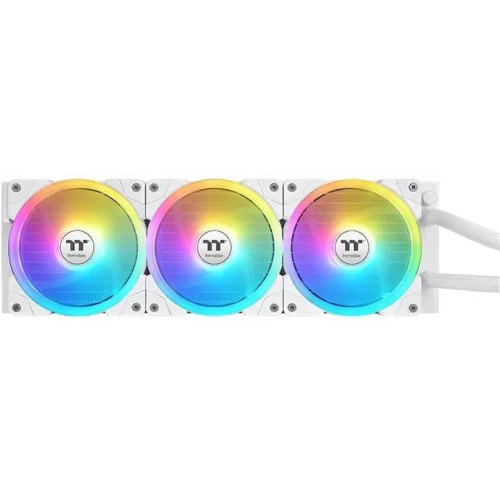 СВО Thermaltake MAGFloe 420 Ultra Snow (cl-w452-pl14sw-a), LCD, 4-pin, ARGB, 140мм, белый, retail