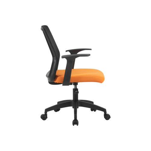 Кресло Cactus CS-MC222-BKOR черный сиденье оранжевый