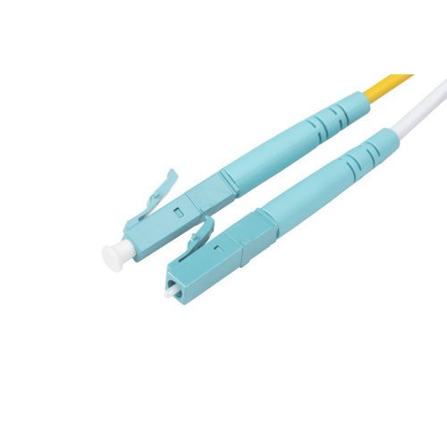 Патч-корд HYPERLINE FC-D2-503-LC/PR-LC/PR-H-3M-LSZH-AQ волоконно-оптический 3 м