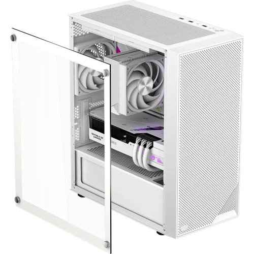 Корпус PCCOOLER C3B310 WH, Mesh Mid Tower, White, TG, no fans mATX, mITX 1x2.5", 2x3.5", 5xPCI (без БП)