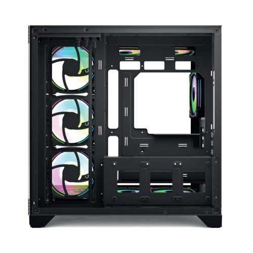 Корпус Forza FZ-G42A Seaview TG ATX Case, black, w/o psu, Tempered glass front panel, 1x3,5", 3x2,5"