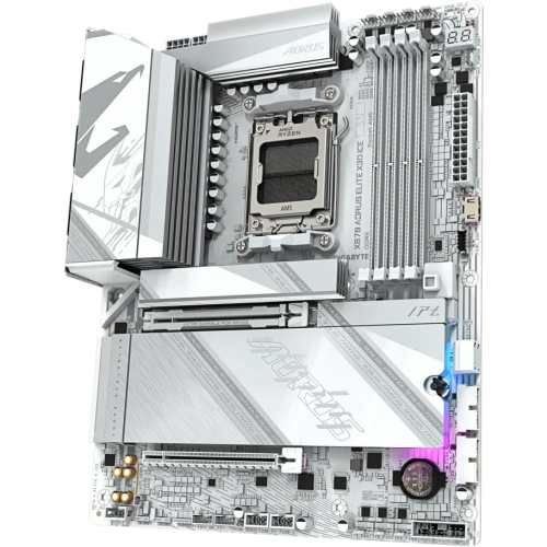 Материнская плата Gigabyte X870 Aorus Elite X3D Ice