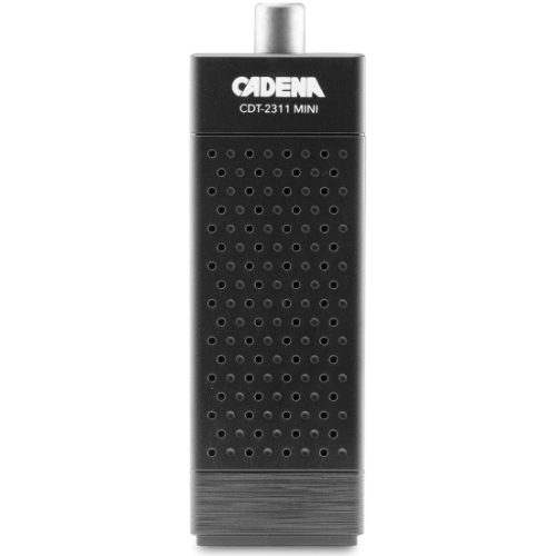 Ресивер DVB-T2 Cadena CDT-2311 Mini черный
