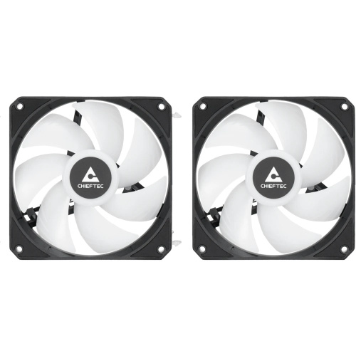 СВО Chieftec Iceberg 240 CLC-240-RGB LGA1700/1200/115X/AM5/AM4 (TDP 300W, ARGB Pump, PWM, Dual ARGB Fan 120mm)
