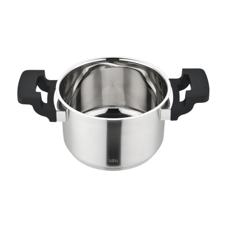 Кастрюля LARA LR02-291 нерж Премиум