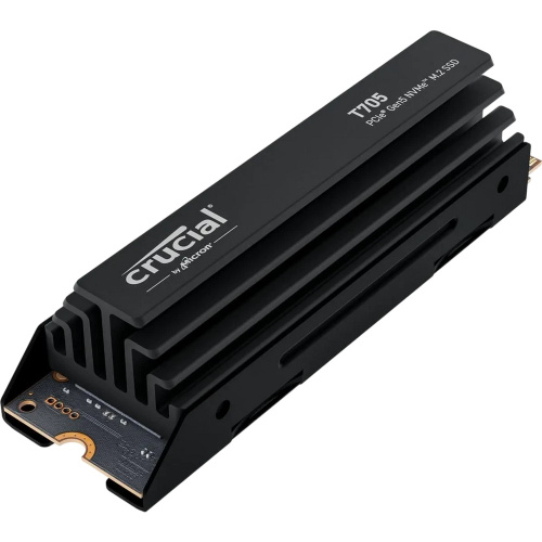 SSD Crucial T705 (CT1000T705SSD5) 1TB PCIe Gen5 NVMe M.2 with heatsink