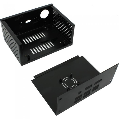 Корпус ACD KP561 Metal Case + Power Control Switch + Cooling Fan Kit for Raspberry Pi X820 v1.3 (X800)
