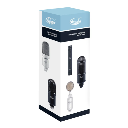 Микрофон ленточный ОКТАВА МЛ-52-02 черный