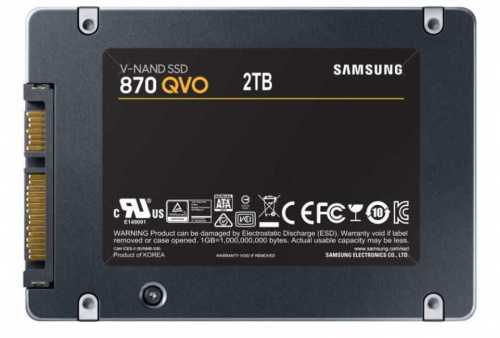 SSD Samsung SATA III 2Tb MZ-77Q2T0BW 870 QVO 2.5"