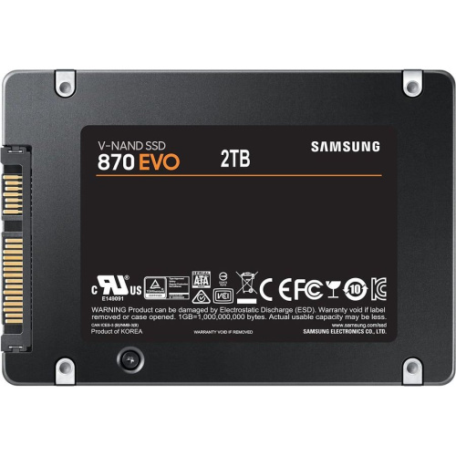 SSD Samsung 870 EVO Series (MZ-77E2T0B/EU) 2Tb