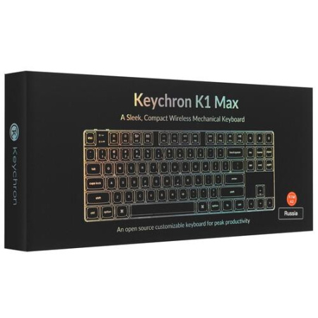 Клавиатура проводная + беспроводная Keychron K1 Max