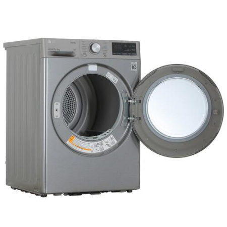 Сушильная машина LG DC90V5V9S серый