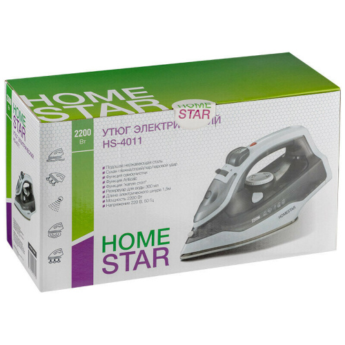 Утюг HOMESTAR HS-4011 серый (105381)