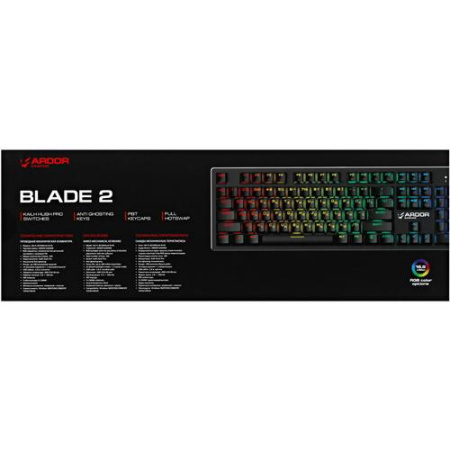 Клавиатура проводная ARDOR GAMING Blade 2