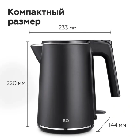 Электрочайник BQ KT1716P Black