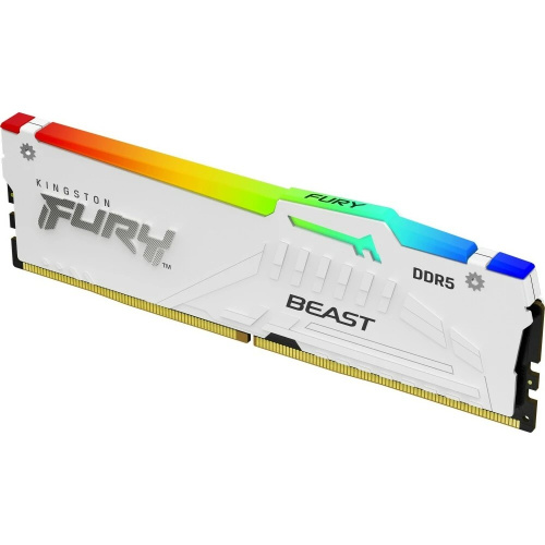 ОЗУ Kingston Fury Beast RGB KF552C40BWA-32 DDR5 32GB 5200MHz RTL Gaming PC5-41600 CL40 DIMM 288-pin 1.25В single rank с радиатором Ret
