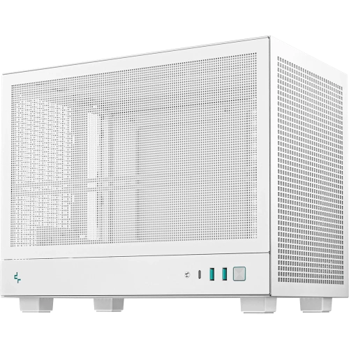 Корпус Deepcool CH160 Mesh WH без БП, белый, Mini-ITX