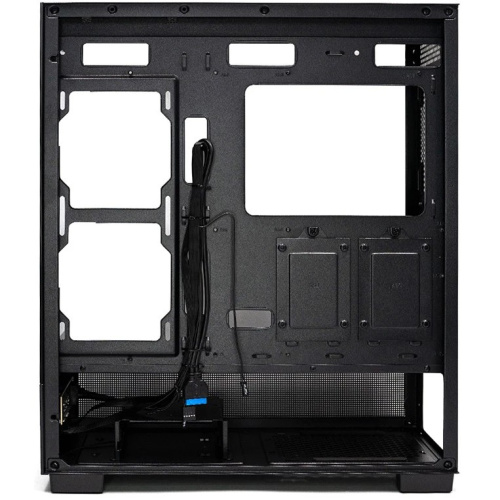 Корпус XASTRA Q500 3ARGB-C10 Black (Q500-3FM12A-C10) ATX/Aquarium/Screewless/ 3x120mm ARGB PWM FM fans/Argb+PWM HUB 10port