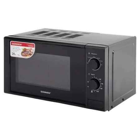 Микроволновая печь SONNEN MW2070BL-6M черная