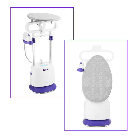 Отпариватель Kitfort КТ-996 белый/фиолетовый